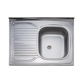   Donau DE 311B teletetős rozsdamentes acél mosogatótálca balos kivitel