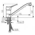Ferro BSL4 Stillo csaptelep