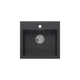 Quadron JOHNNY 110 black diamond gránit mosogatótálca