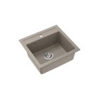 Quadron JOHNNY 110 soft taupe gránit mosogatótálca