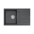 Quadron MORGAN 111 black diamond gránit mosogatótálca