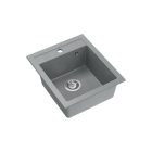 Quadron JOHNNY 100 silver stone gránit mosogatótálca