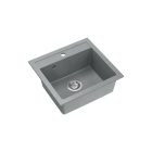 Quadron JOHNNY 110 silver stone gránit mosogatótálca