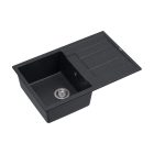 Quadron MORGAN 111 black dotted gránit mosogatótálca