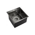 Donau DH 753-B rozsdamentes acél mosogatótálca fekete-metál